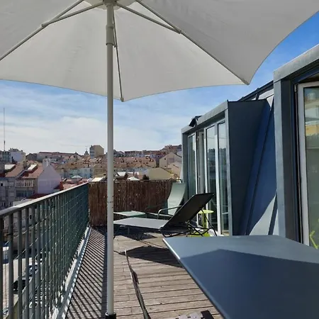 Big Terrace Apartment-graca Appartement Lissabon
